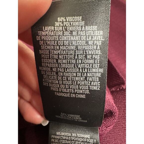 TED BAKER Yowsie Ruffle- Trimmed Sweater‎ Womens Sz 3 Preppy Officecore Business - Picture 5 of 10